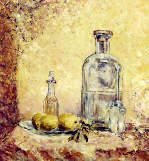 Bodegón con limones. Julio Alonso CAMARERO