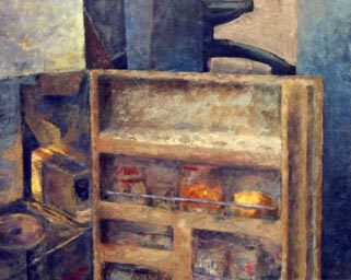 Bodegón con nevera. Julio Alonso CAMARERO