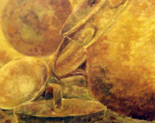Bodegón con perola. Julio Alonso CAMARERO