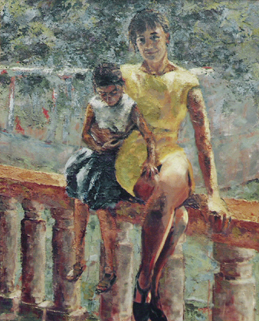 Begoña y Noemí. Julio Alonso CAMARERO